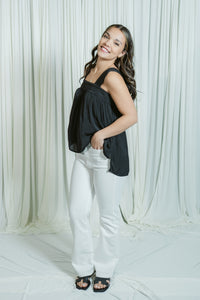 The Whisper Woven Tank