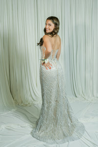 Steal the Spotlight Embellished Sweetheart Formal Dress W/ Slit