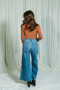 The Step Out Wide Leg Crop Flare