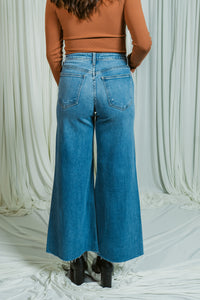 The Step Out Wide Leg Crop Flare