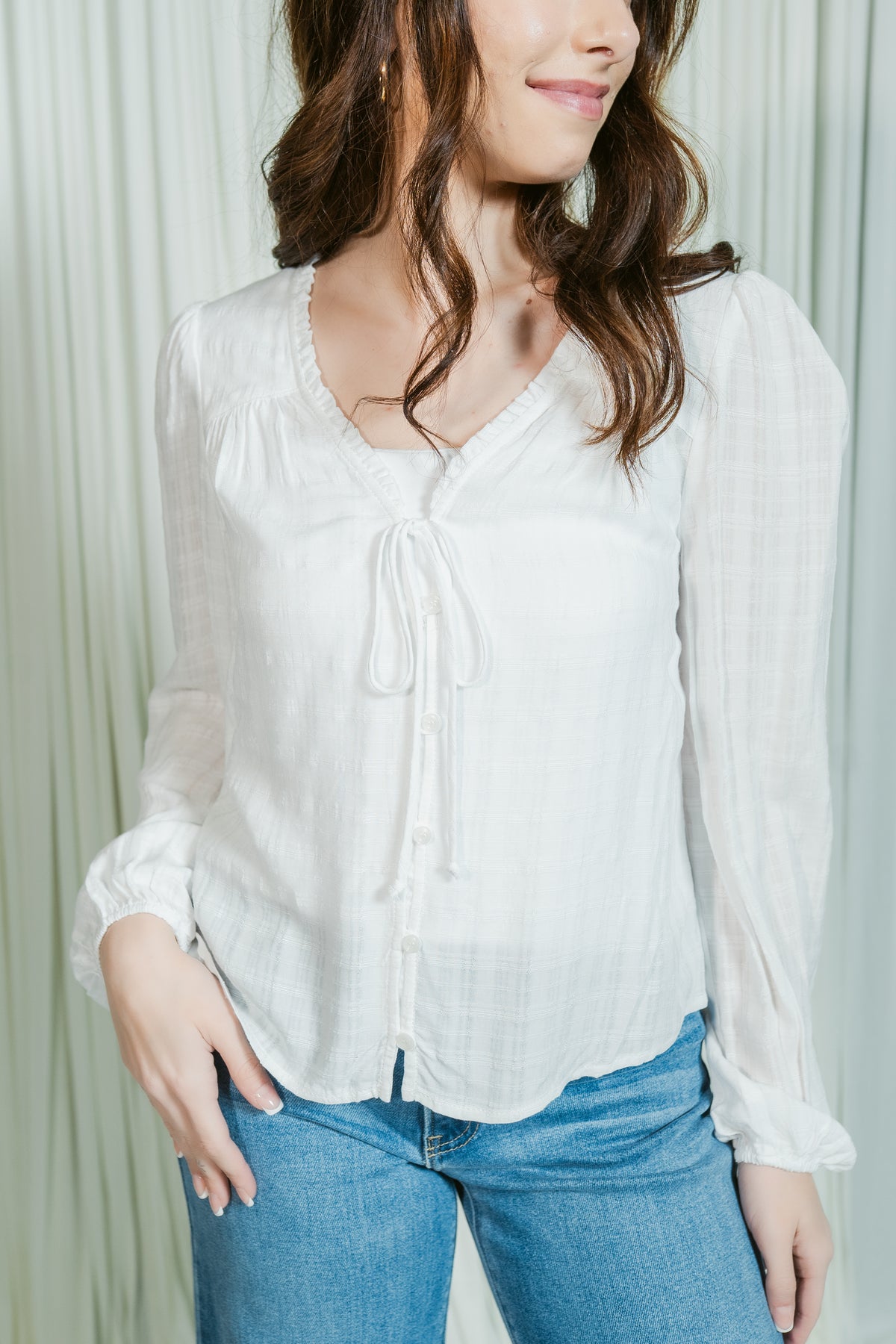 Vanessa Button-Down Blouse