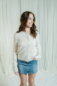 Micro Mini Skirt With Slit