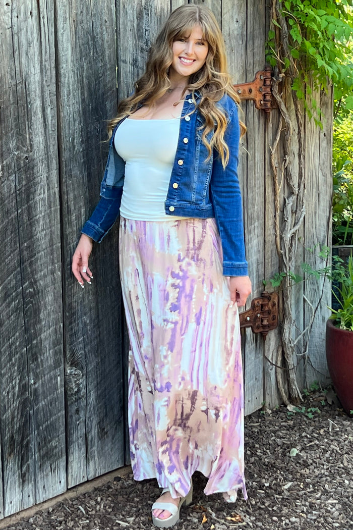 Color The Town Maxi Skirt