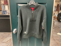 City Chic Shawl Collar Half Zip Sweater