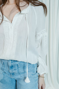 Sienna Lace Trim Top