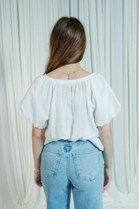 The Sweet Haven Tie Blouse