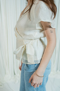 The Elodie Embroidered Wrap