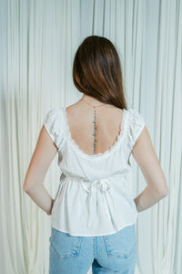 Blushing Belle Tie Front