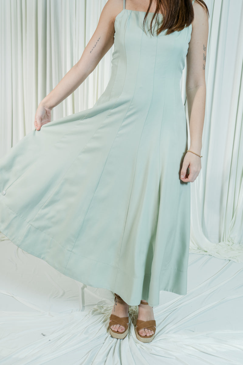 Trisha Garden Party Square Neck Midi Dress – For Elyse