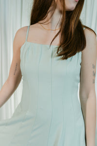 Trisha Garden Party Square Neck Midi Dress