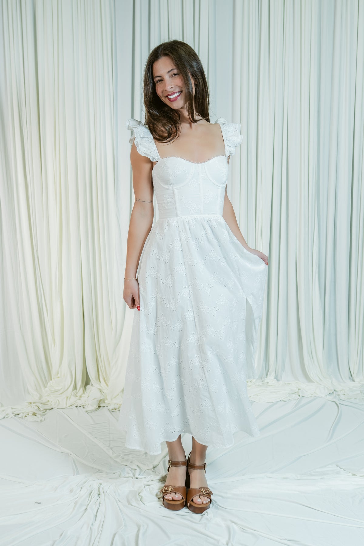 Wedelia Floral Garden Corset Maxi Dress – For Elyse