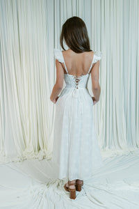 Wedelia Floral Garden Corset Maxi Dress