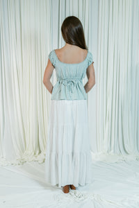 Flowers In Your Hair Tiered Maxi Skirt