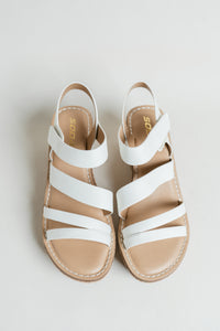 Velcro Strap Wedge W/ Cork Bottom