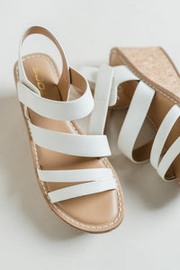 Velcro Strap Wedge W/ Cork Bottom