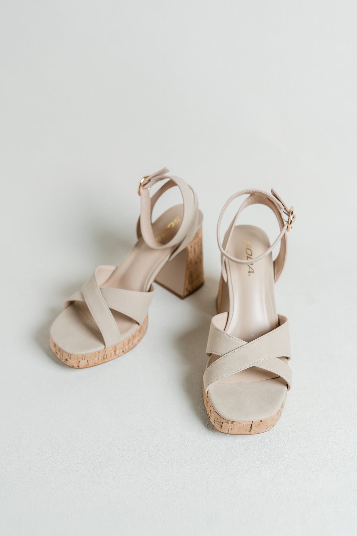 Cork Platform Sandal