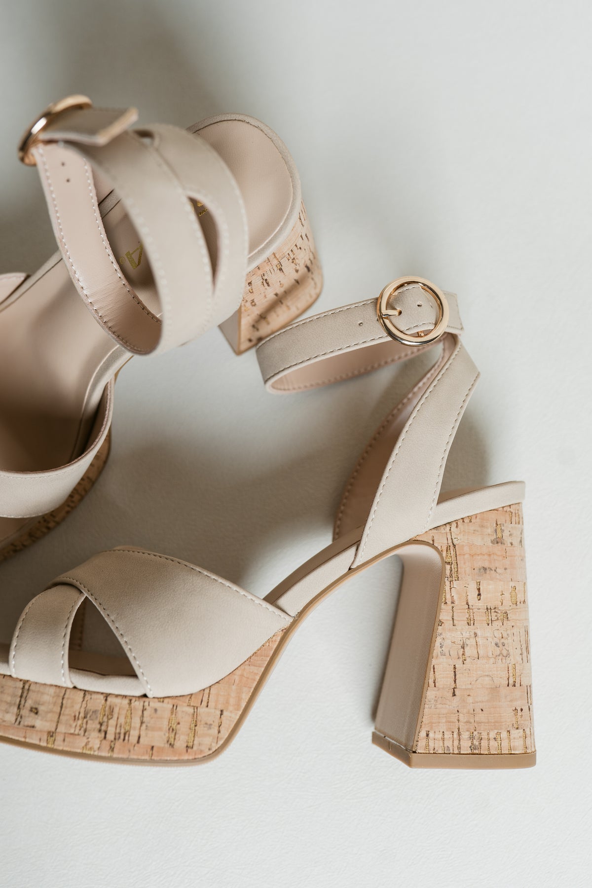 Cork Platform Sandal