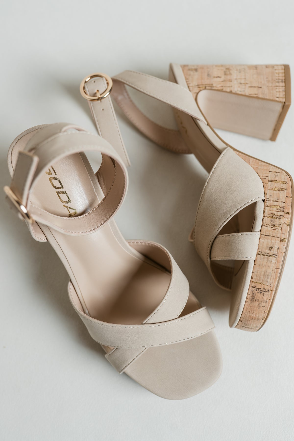 Cork Platform Sandal