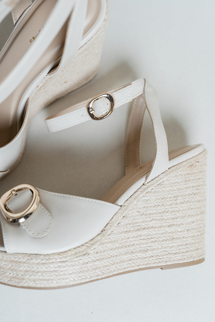 Jo's Double Buckle Wedge