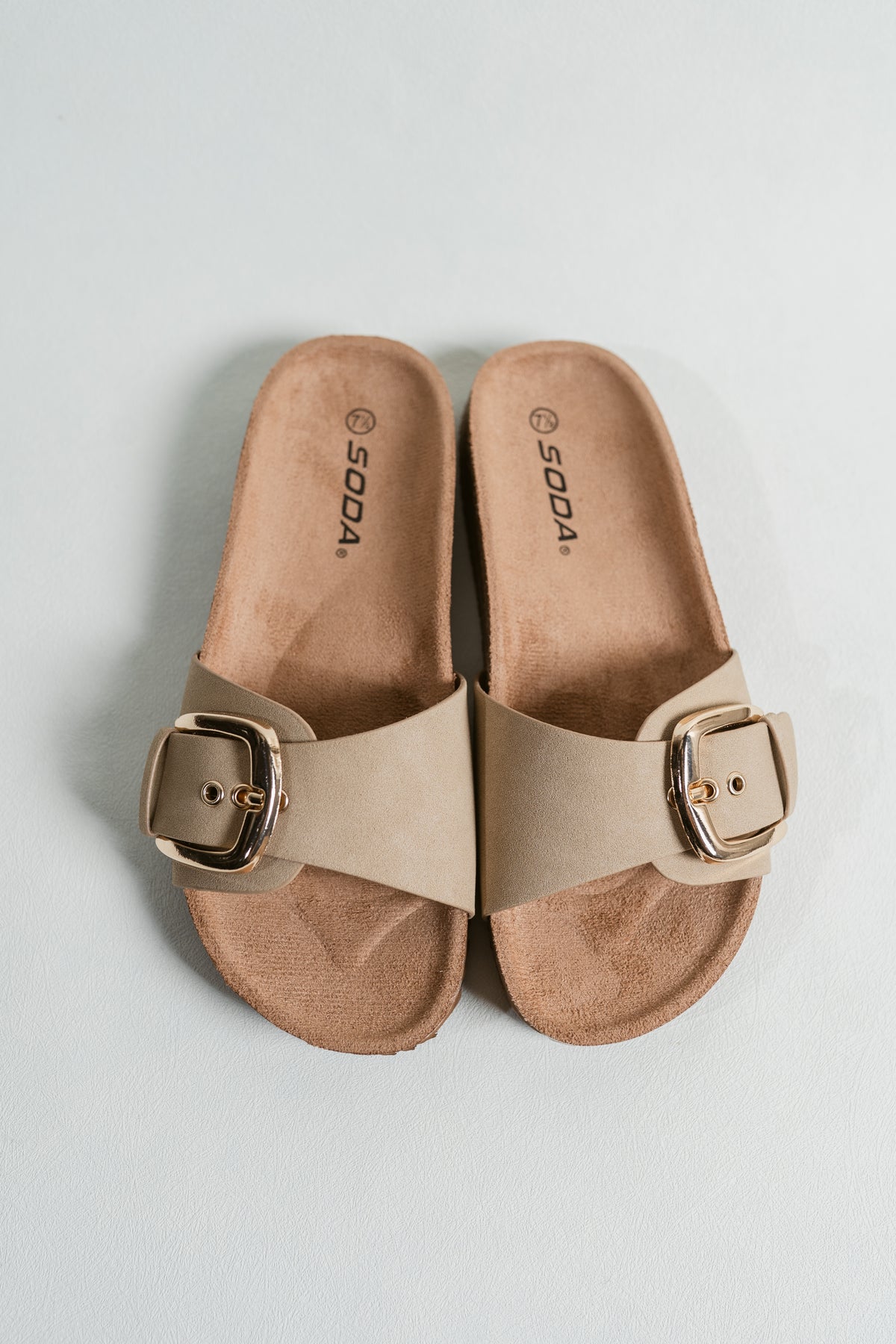 Lizzy's Soft Sole Buckled Sandal