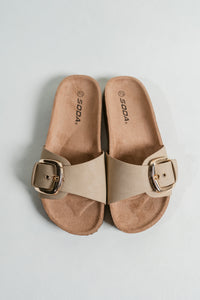 Lizzy's Soft Sole Buckled Sandal