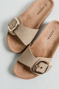 Lizzy's Soft Sole Buckled Sandal