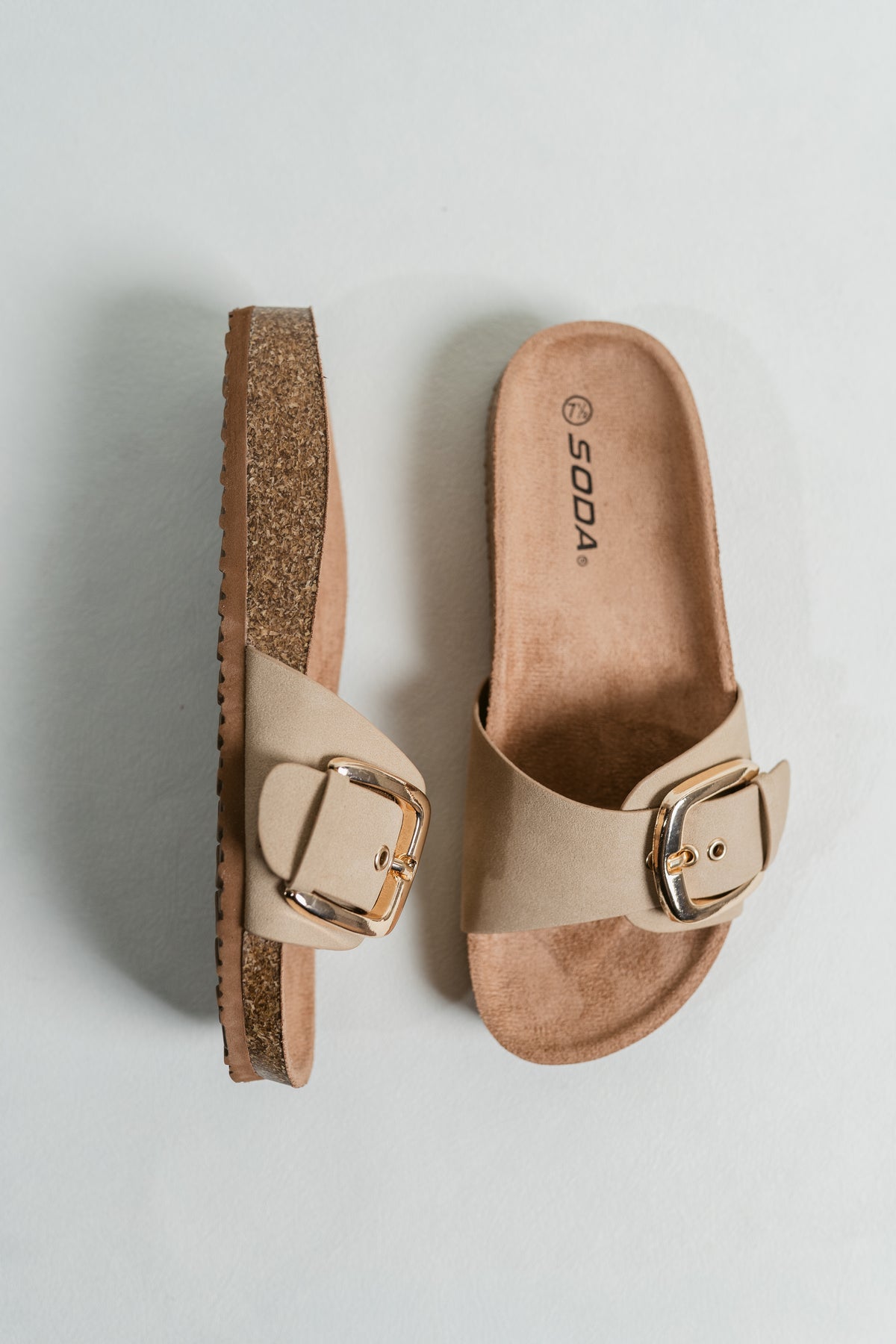 Lizzy's Soft Sole Buckled Sandal