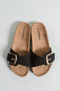 Lizzy's Soft Sole Buckled Sandal