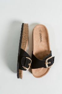 Lizzy's Soft Sole Buckled Sandal