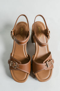 Yuzu Uptown Chunky Platform Block Heel Sandal