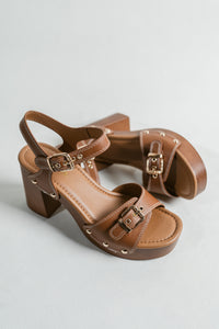 Yuzu Uptown Chunky Platform Block Heel Sandal