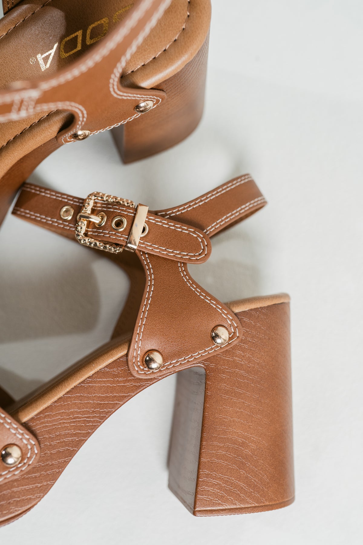 Yuzu Uptown Chunky Platform Block Heel Sandal