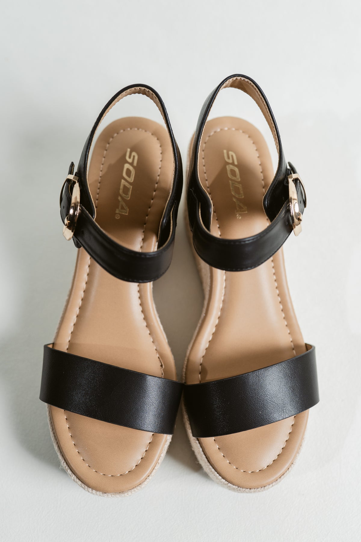 Jena Classic Platform Espadrille Wedge Sandal