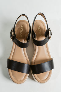 Jena Classic Platform Espadrille Wedge Sandal
