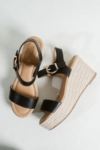 Jena Classic Platform Espadrille Wedge Sandal