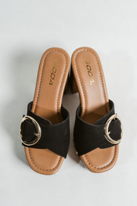Citrus Statement Strap Slide On Mule