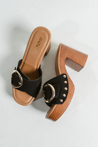 Citrus Statement Strap Slide On Mule