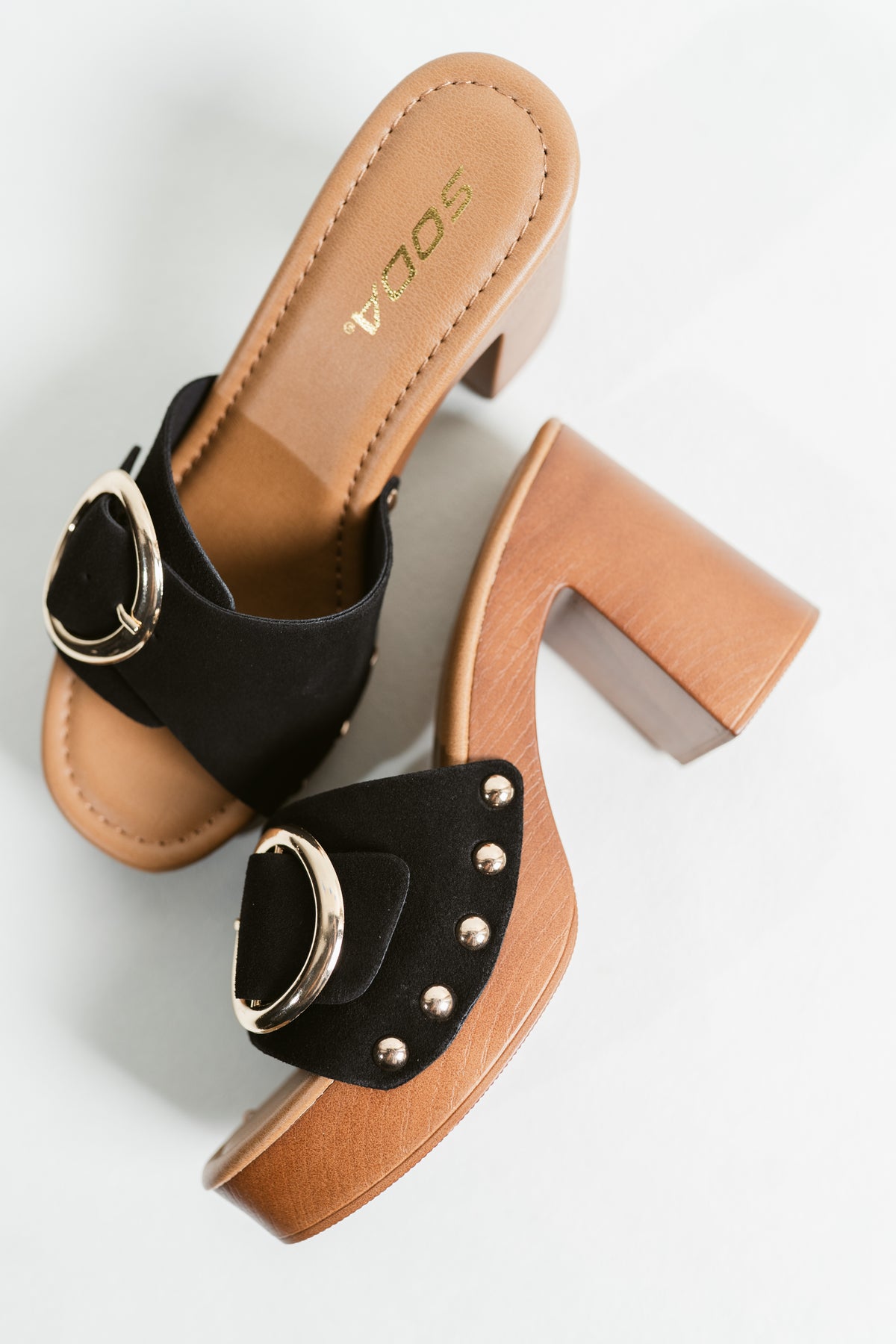 Citrus Statement Strap Slide On Mule