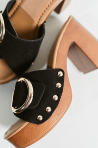 Citrus Statement Strap Slide On Mule