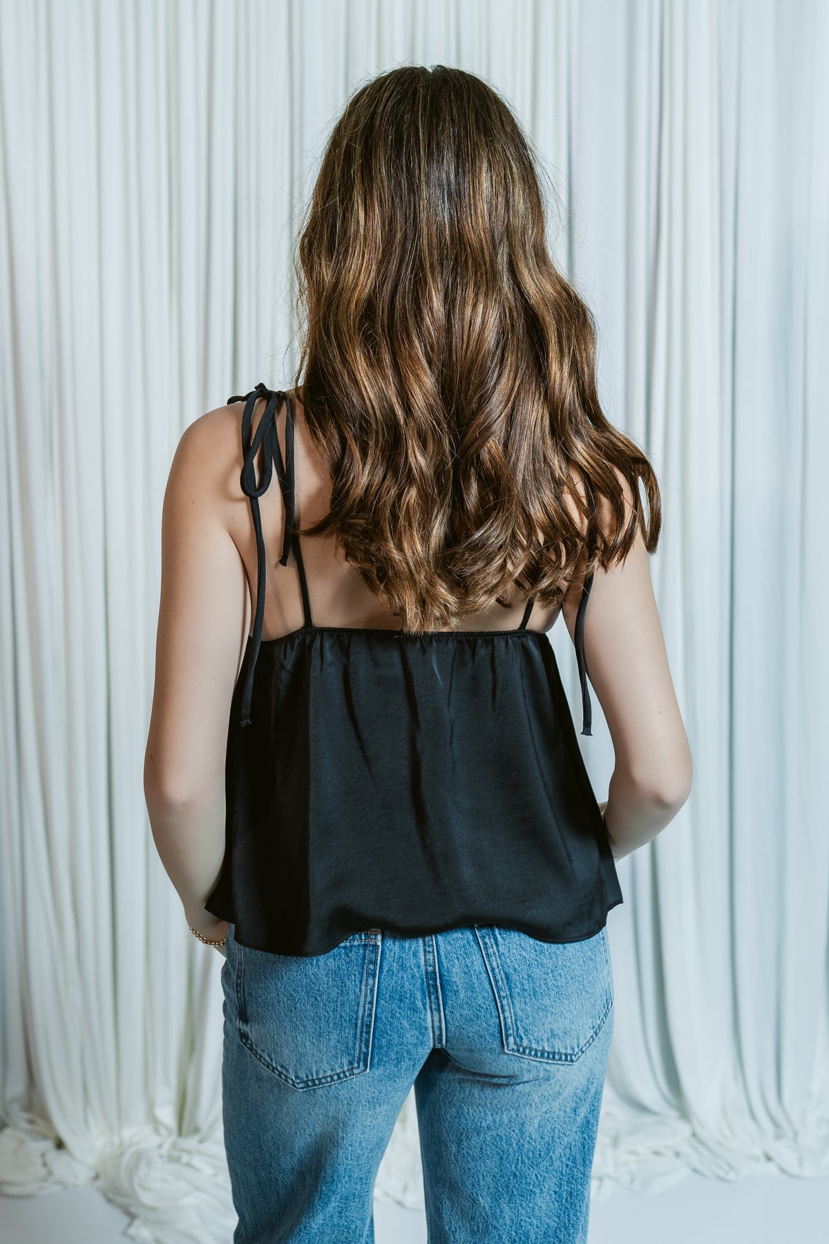 Alanis Lace Cami V-Neck Top