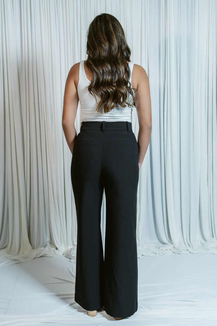 The Jones High Rise Wide Leg Pant