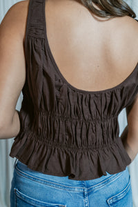Solstice Tie Front Top