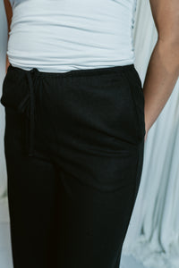 Seaside Estate Drawstring Linen Pants