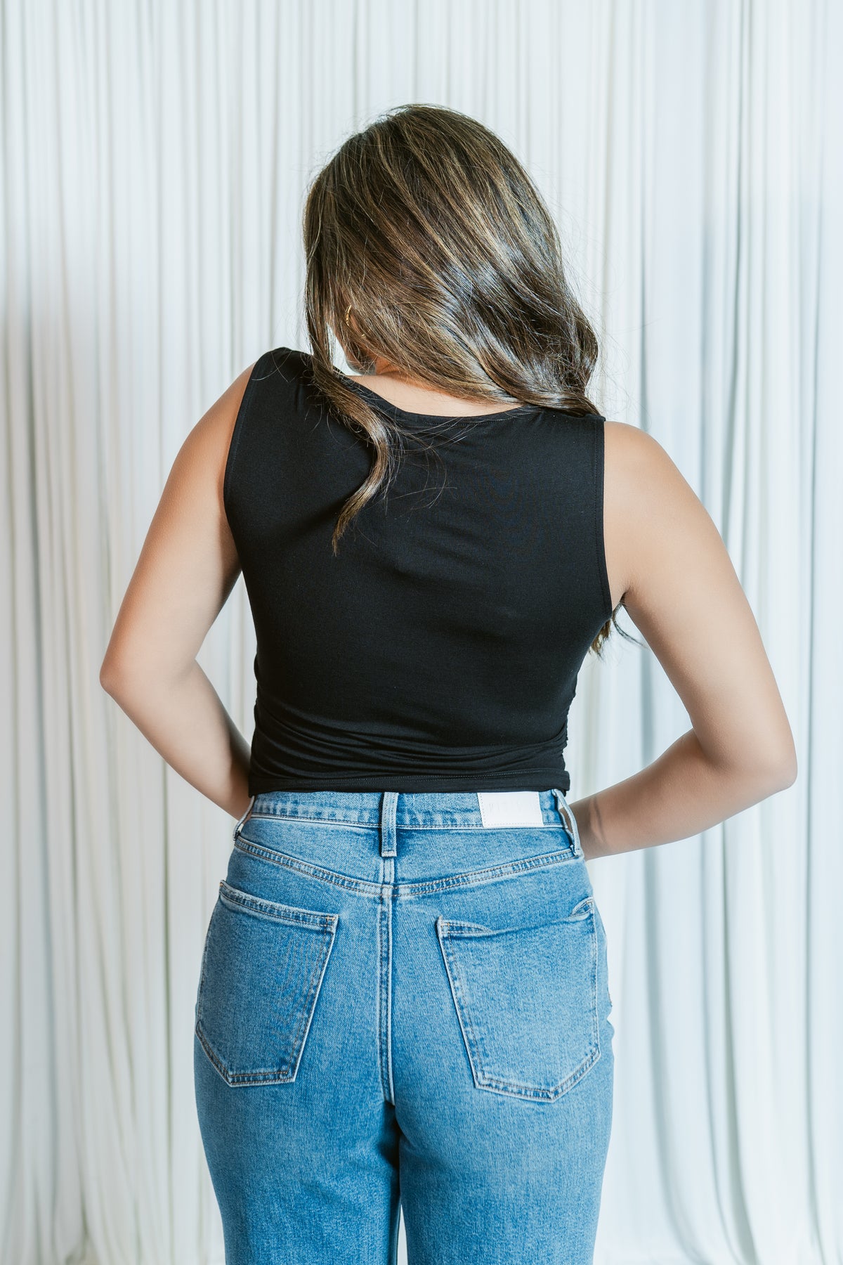 Cassidy Luxe Ruched Top