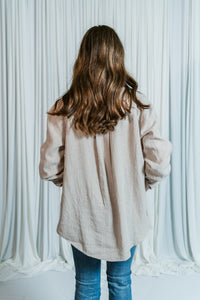 Dominique Everyday Button-Up