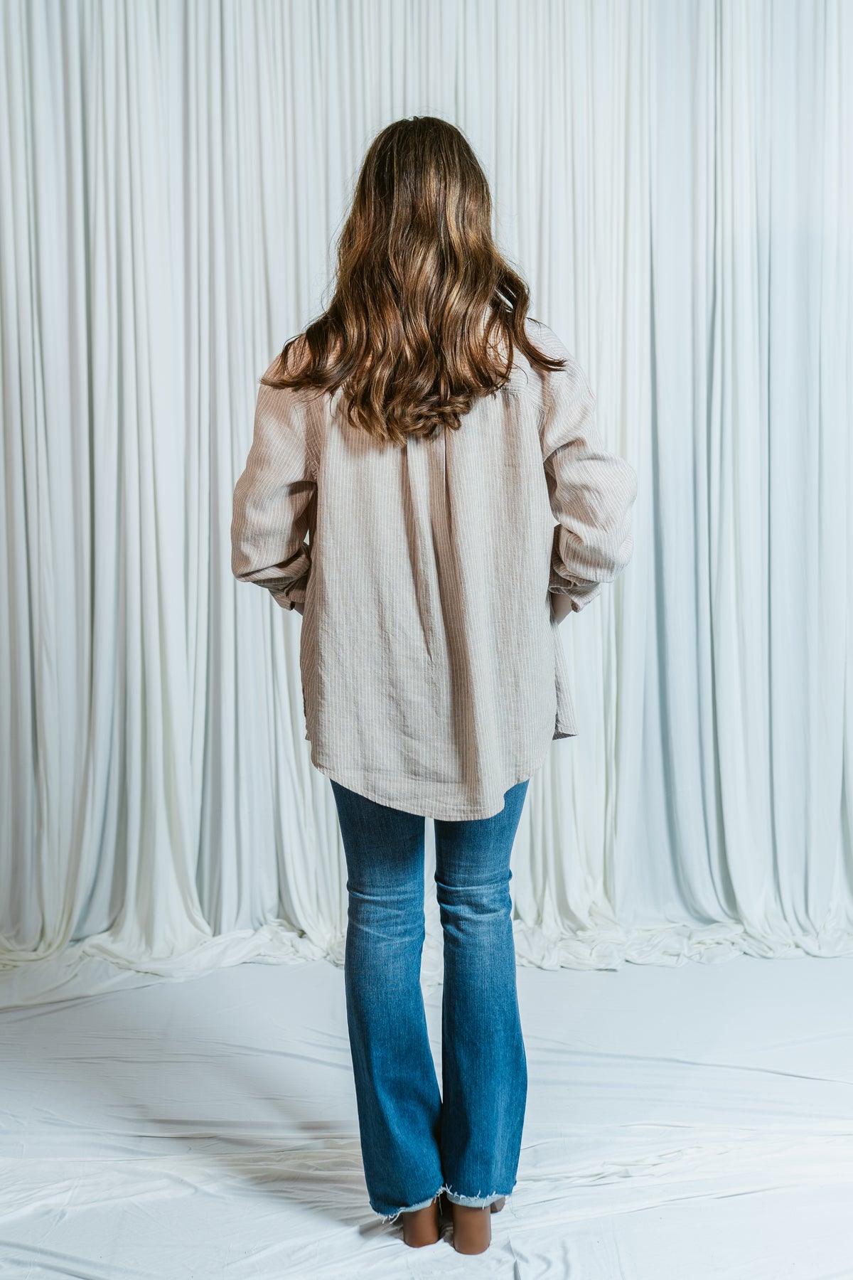 Dominique Everyday Button-Up
