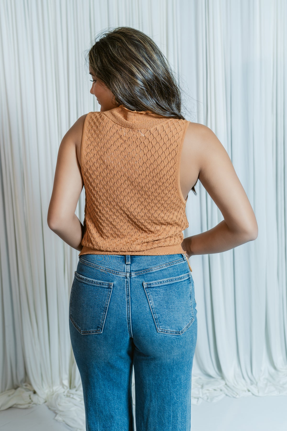 Orchard Button Front Sweater Vest