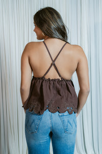 The Alume Embroidered Tank