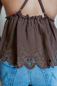 The Alume Embroidered Tank