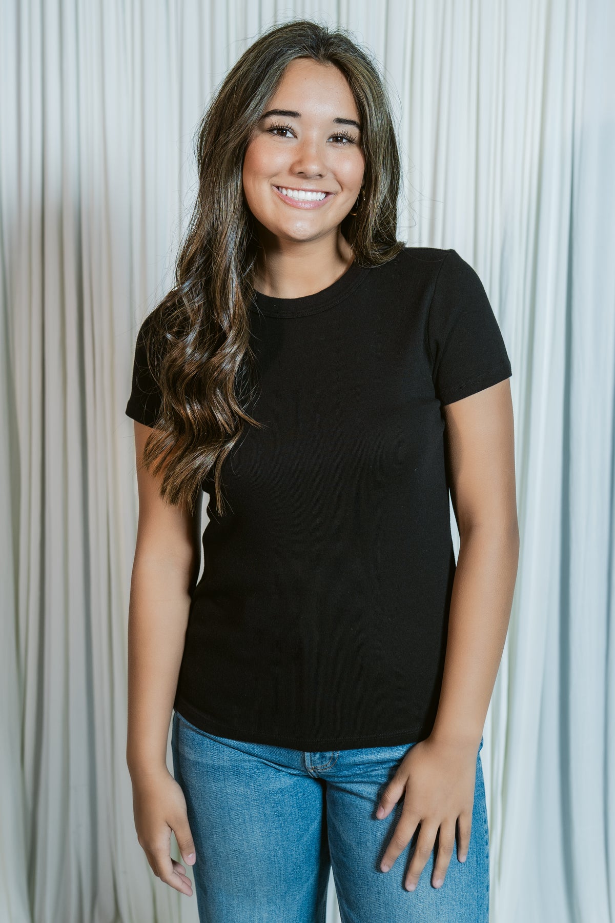 Lexy Short Sleeve Cotton Tee